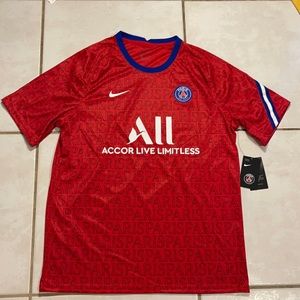 NWT NIKE Paris Saint Germain 2020/2021 Training Jersey Men’s XL